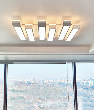 소나타6등150W 국산LED거실등 아파트거실등