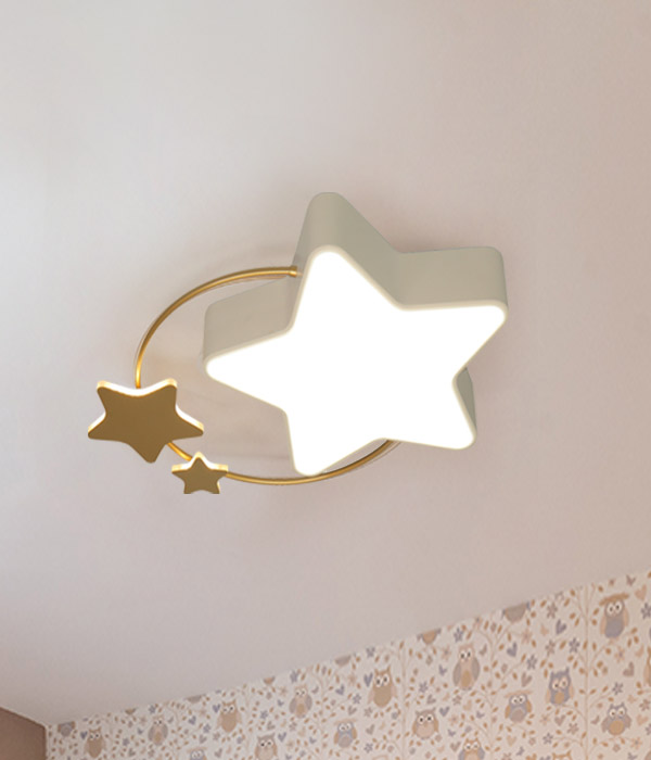 쓰리별 아이방전등 아이방조명등 방조명 안방등 (50W)