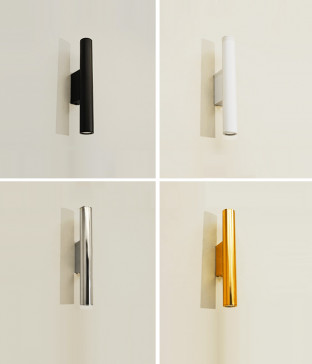 울트라 슬림 COB 벽등 (10W 화이트/블랙/골드/크롬)